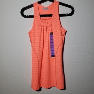 ♡NWT Kirkland Neon Orange Workout Top Size XS